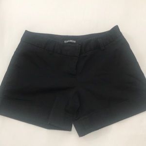 Express Size 0 Black Shorts